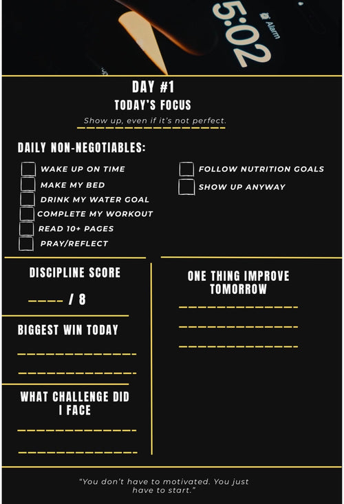 Still Showed Up: The Discipline Blueprint