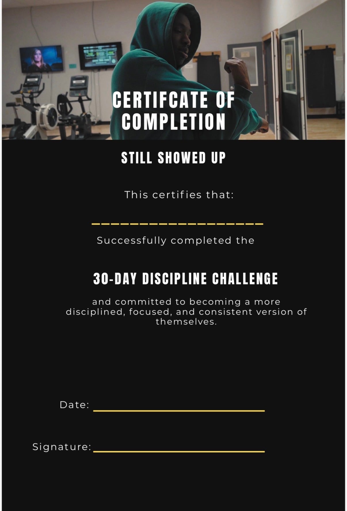 Still Showed Up: The Discipline Blueprint
